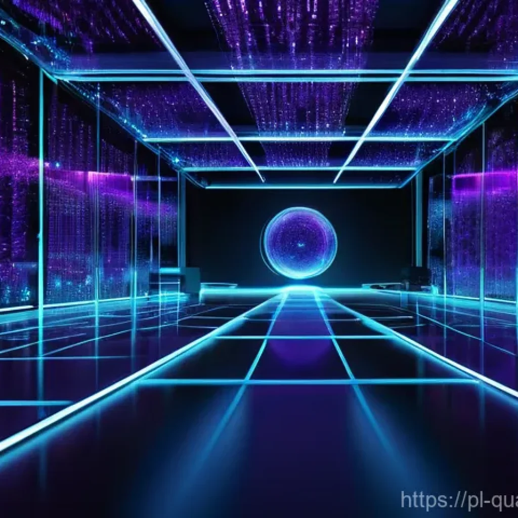 양자컴퓨터의 원리와 기초 - **Quantum Journey: The Dance of Qubits**
    *   **Prompt:** A visually stunning and abstract repres...