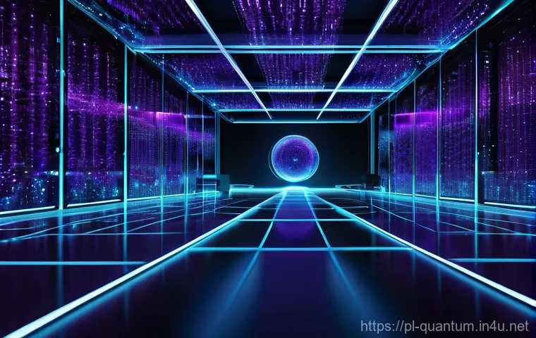 양자컴퓨터의 원리와 기초 - **Quantum Journey: The Dance of Qubits**
* **Prompt:** A visually stunning and abstract repres...
